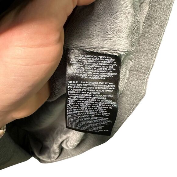 New the North Face Shelbe Raschel Parka Medium Gray M - Picture 7 of 8